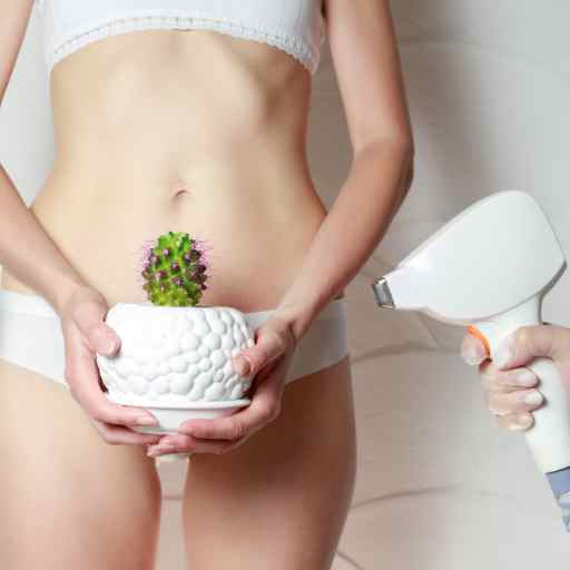 inguine donna cactus peli laser