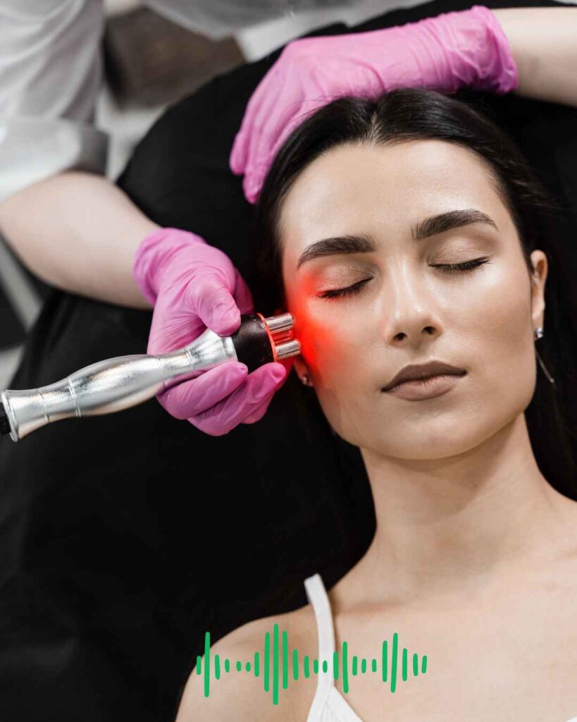 Trattamento radiofrequenza viso professionale per effetto lifting naturale e stimolazione del collagene presso centro estetico