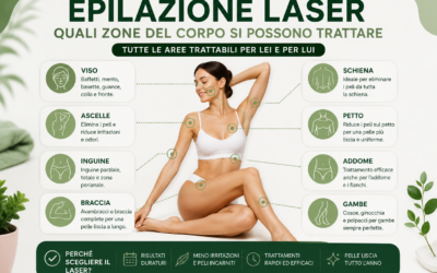 Quali Zone del Corpo si Possono Trattare con l’Epilazione Laser? Guida Completa dalle Ascelle al Viso