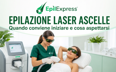Epilazione laser ascelle — quando conviene iniziare