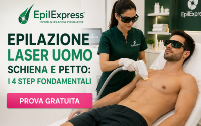 Epilazione laser uomo schiena e petto: i 4 step fondamentali