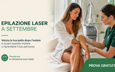 Epilazione laser a settembre: quando iniziare dopo l’estate